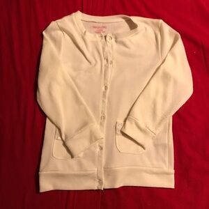 Colette Lilly Girls Fancy Cream Sweater Size 14/16